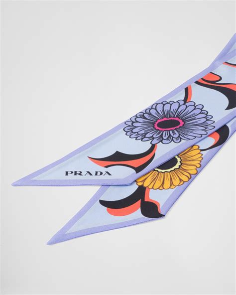 silk scarf prada|prada scarf price.